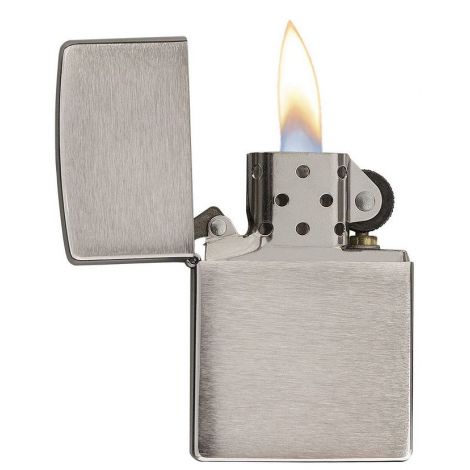 Zapalniczka benzynowa Zippo Brushed Chrome - 3